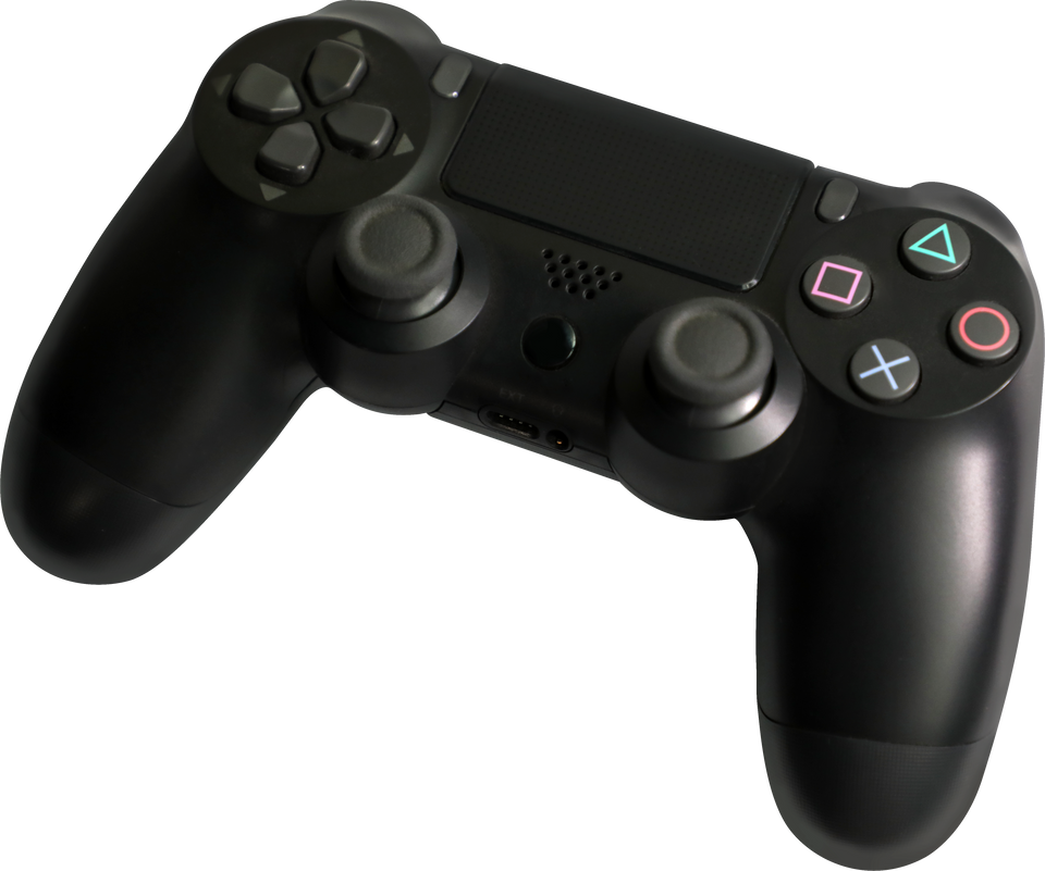 Black PS4 Controller